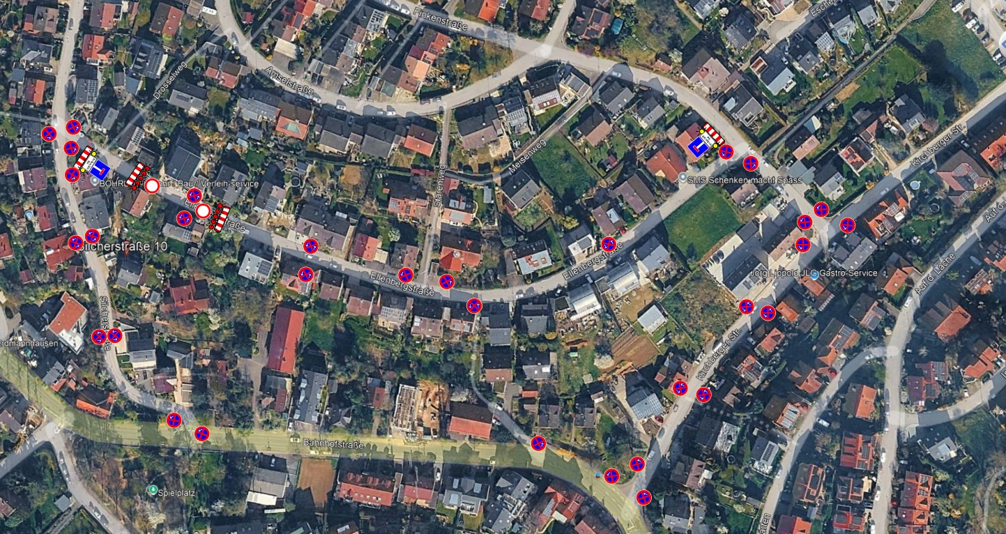 Sperrungen in der Ellenbergstraße

Aufgrund einer Baumaßnahme kommt es in der Zeit vom 12.05.2026 bis 15.05.2026 in der...