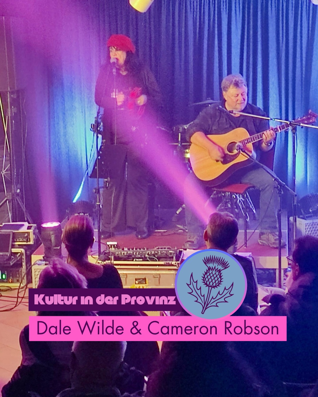 🎶 Ausverkauft. Mitreißend. Einfach besonders.

Was für ein Abend im Rathausfoyer! Das Konzert von Dale Wilde & Cameron...