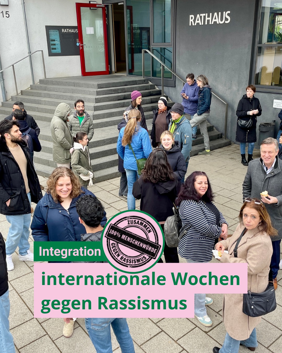 🌍 Miteinander. Respektvoll. Erdmannhausen. 🤝

Unser Anti-Rassismus-Stand im Rahmen der Internationalen Wochen gegen...